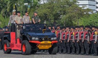 Gelar Pasukan Operasi Kepolisian Lilin Jaya 2024