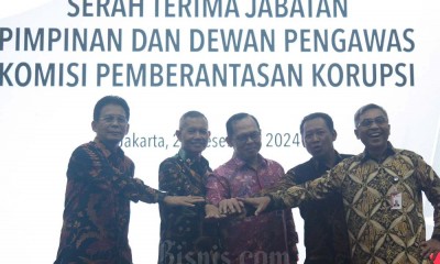 Serah Terima Jabatan Pimpinan dan Dewan Pengawas KPK 2024-2029