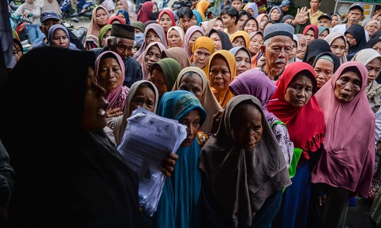 Penyaluran Bantuan Sosial Kemensos