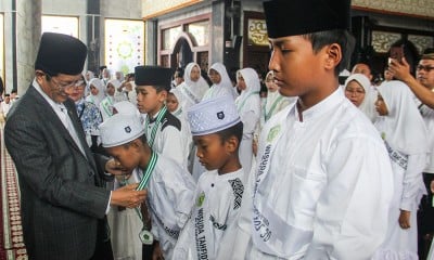 Menteri Agama Hadiri Wisuda Tahfidz Juz 30 Di Jombang