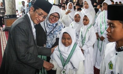 Menteri Agama Hadiri Wisuda Tahfidz Juz 30 Di Jombang