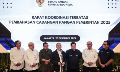 Kementerian Koordinator Bidang Pangan Gelar Rapat Terbatas Terkait Ketahanan Pangan