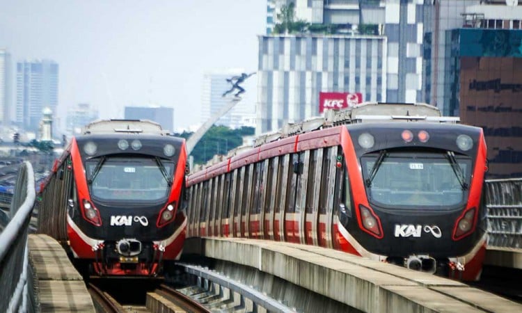 PT KAI Resmi Mengoperasikan Kereta Khusus Wanita LRT Jabodebek