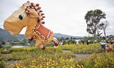 Festival Layang-layang Di Kabupaten Bandung Barat