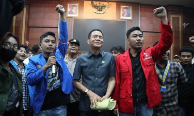 Mahasiswa Di Jombang Tolak Kenaikan Pajak PPN