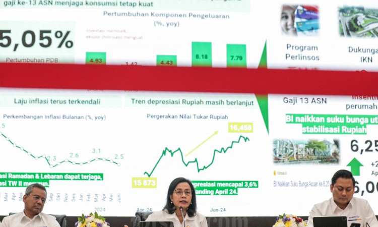 Sri Mulyani Umumkan Outlook Pertumbuhan Ekonomi 2024