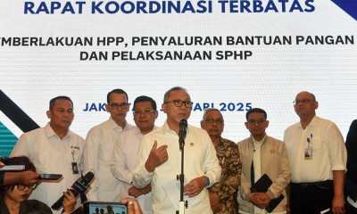 Zulkifli Hasan Gelar Rapat Koordinasi Bahas Pemberlakuan Harga Pembelian Pemerintah (HPP)