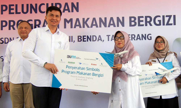 Garuda Indonesia Laksanakan Program Makan Bergizi