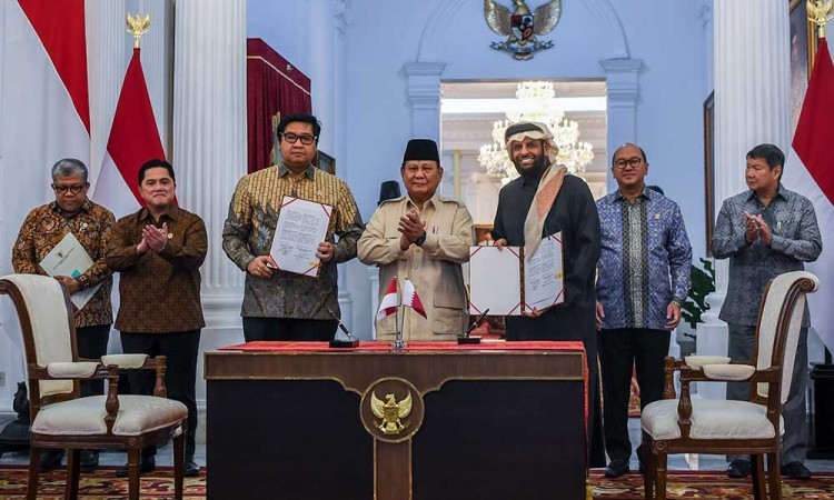 Presiden Prabowo Saksikan Penandatanganan Kerja Pembangunan 1 Juta Rumah