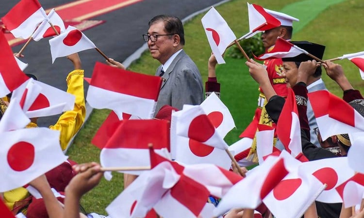 Presiden Prabowo Subianto Bertemu PM Jepang Shigeru Ishiba di Istana Bogor