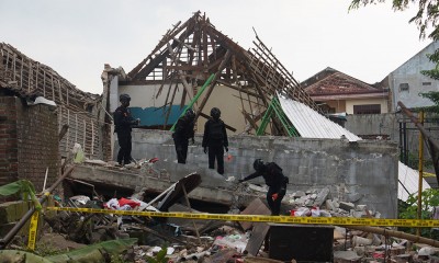 Ledakan Rumah di Mojokerto