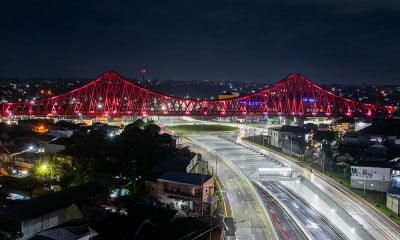 Proyek Rel Layang Simpang Tujuh Joglo Solo