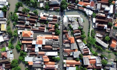 Curah hujan Tinggi Penyebab Banjir Di Waru Sidoarjo