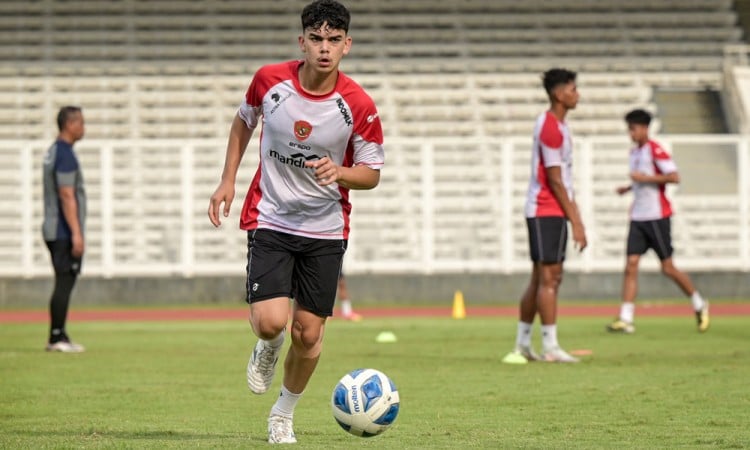 Latihan Timnas U-20 Jelang Piala Asia