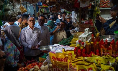 Menko Pangan Zulkifli Hasan Pantau Pasokan dan Harga Pangan