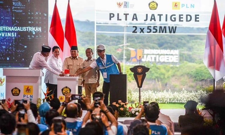 Presiden Prabowo Subianto Resmikan 37 Proyek Ketenagalistrikan