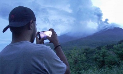 Gunung Lewotobi Laki-Laki Kembali Mengalami Erupsi