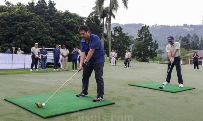 Puluhan Peserta Meriahkan Bisnis Indonesia Executive Golf Tournament