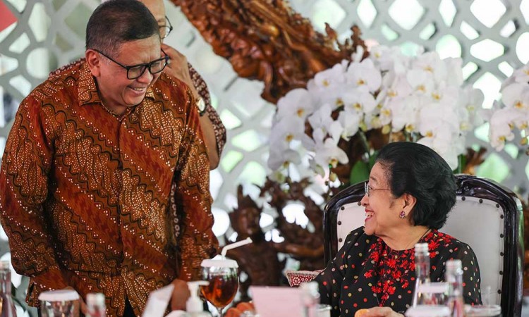 Suasana Perayaan Ulang Tahun Ke-78 Megawati Soekarnoputri di Istana Batu Tulis Bogor