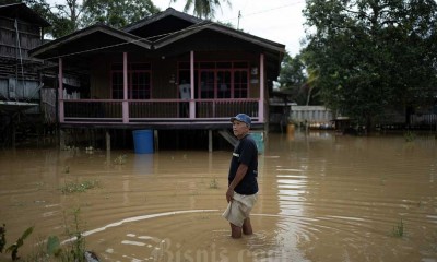 Kawasan Sepaku, Penajam Paser Utara, Terendam Banjir