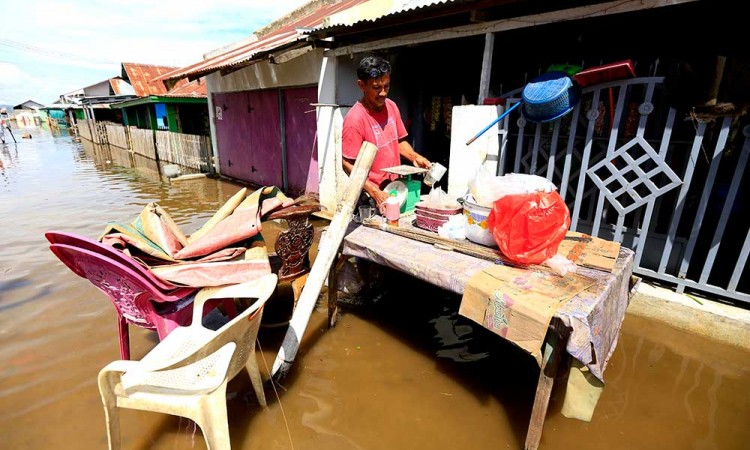 Ratusan Rumah di Gorontalo Terendam Banjir Akibat Luapan Danau Limboto