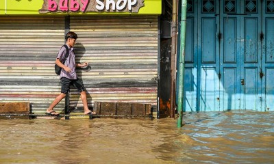 Permukiman di Bandung Raya Terendam Banjir Luapan Sungai Citarum