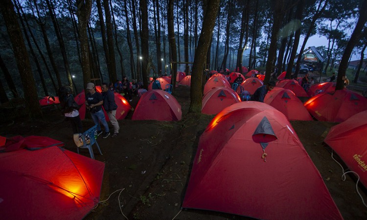 Wisata Lahan Perkemahan Di Lereng Ciremai