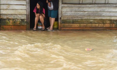 Intensitas Hujan Tinggi, Kota Samarinda Terendam Banjir