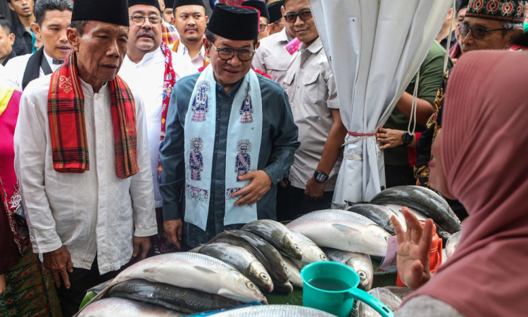 Gubernur Jakarta Kunjungi Festival Bandeng Rawa Belong