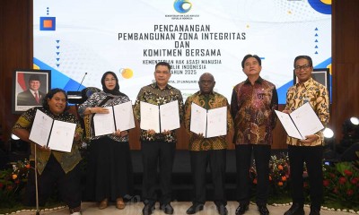 Kementerian HAM Canangkan Zona Integritas dan Komitmen Bersama