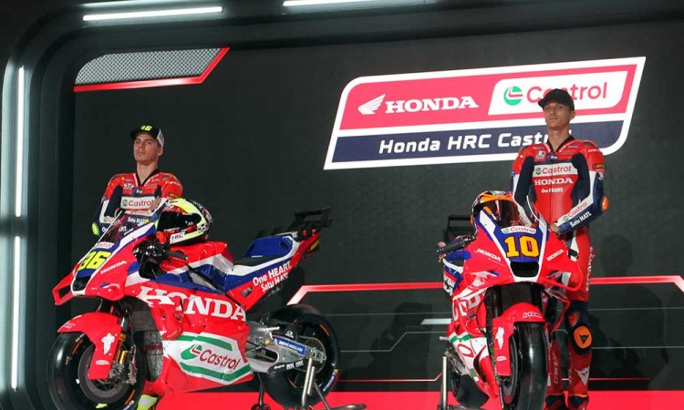 Peluncuran Tim Balap Honda di MotoGP