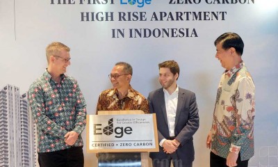 Verde Two Menjadi Kompleks Hunian Tinggi Pertama di Indonesia yang Meraih Sertifikasi EDGE Zero Carbon