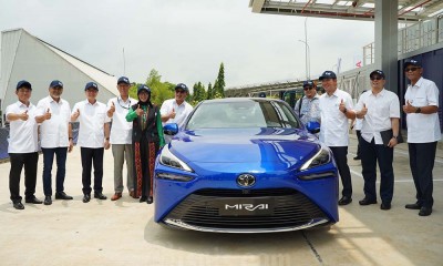 Toyota Indonesia Resmikan Fasilitas Hydrogen Refueling System