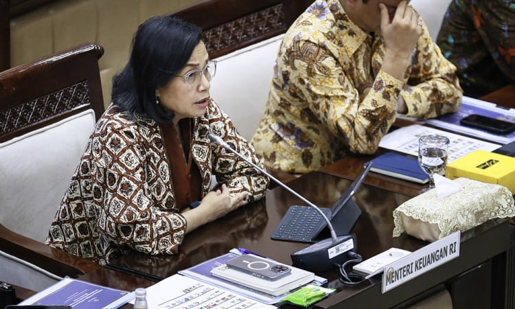 Raker Anggaran Komisi XI DPR Dengan Menkeu