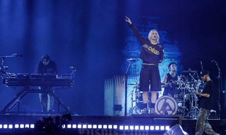 Linkin Park Pukau Penonton di Jakarta Dalam Konser Bertajuk From Zero World Tour