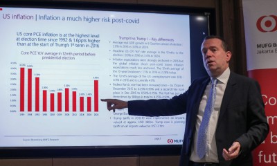 Pengamat MUFG Bahas Dampak Perang Dagang Global Antara AS dengan China