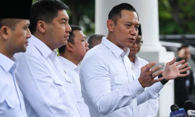 Agus Harimurti Yudhoyono Berikan Keterangan Setelah Mengikuti Ratas Dengan Presiden Prabowo