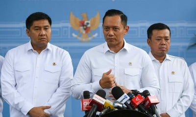 Agus Harimurti Yudhoyono Berikan Keterangan Setelah Mengikuti Ratas Dengan Presiden Prabowo