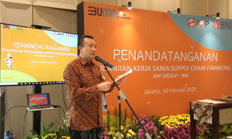 BNI Kerja Sama Dengan APP Group Terkait Dengan Supply Chain Financing