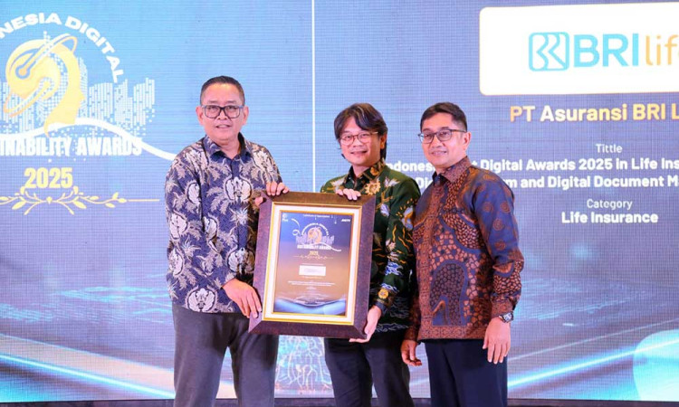 Inovasi Digitalisasi Layanan Asuransi BRI Life Raih Penghargaaan Indonesia Best Digital Awards 2025