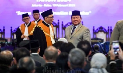 Presiden Prabowo Subianto Hadiri Sidang Istimewa Laporan Tahunan MA 2024