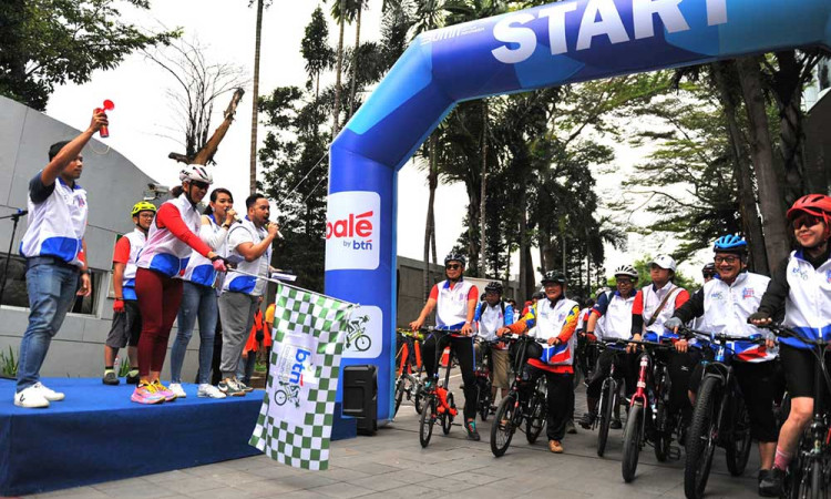 BTN Gelar Gowes Bersama Dalam Rangka HUT Ke-75