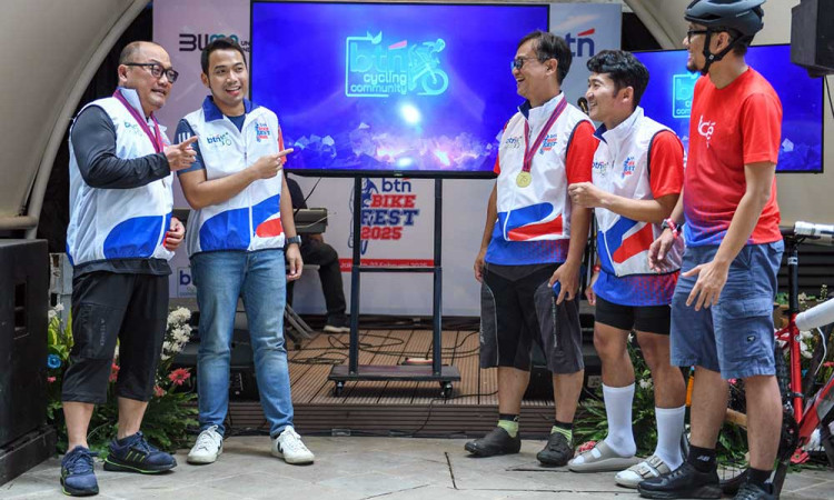 BTN Gelar Gowes Bersama Dalam Rangka HUT Ke-75