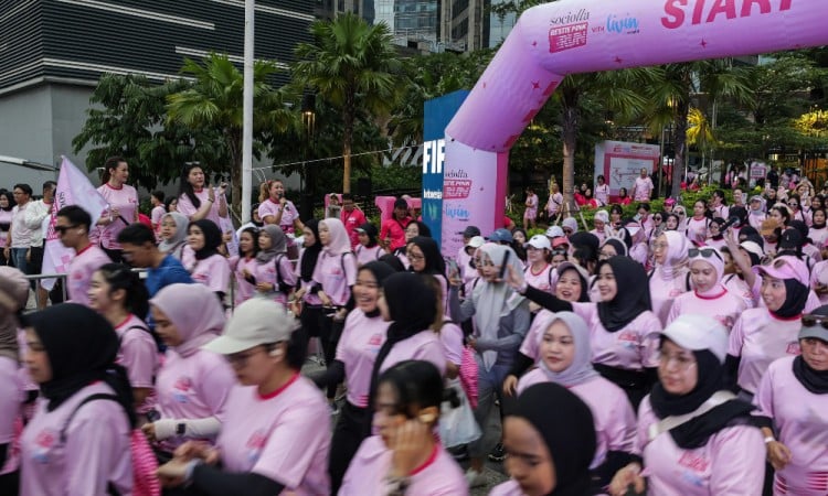 Sociolla Bestie Pink Run 2025 with Livin by Mandiri