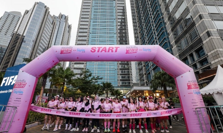 Sociolla Bestie Pink Run 2025 with Livin by Mandiri