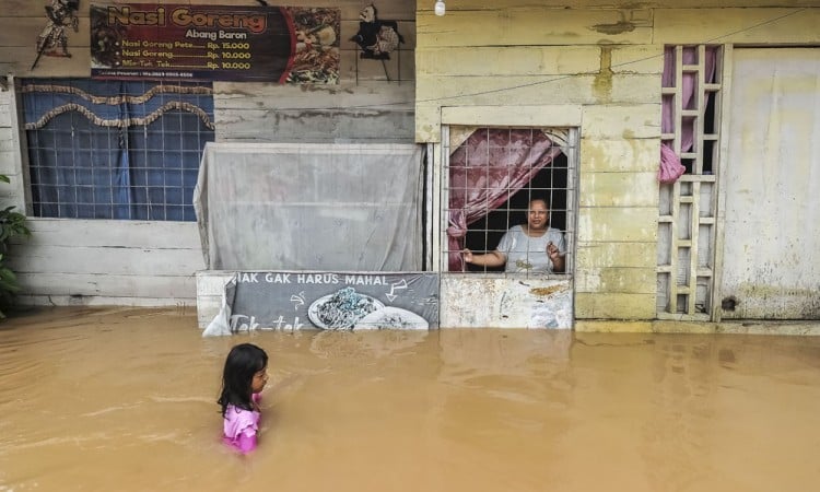 Banjir Rendam Ratusan Rumah di Jambi