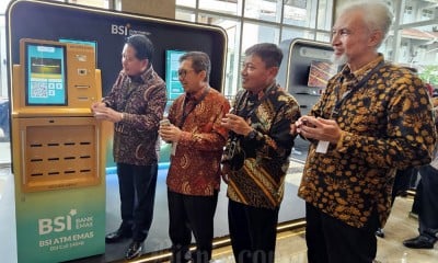 Peluncuran ATM Emas Pertama di Indonesia