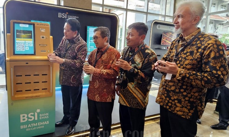 Peluncuran ATM Emas Pertama di Indonesia