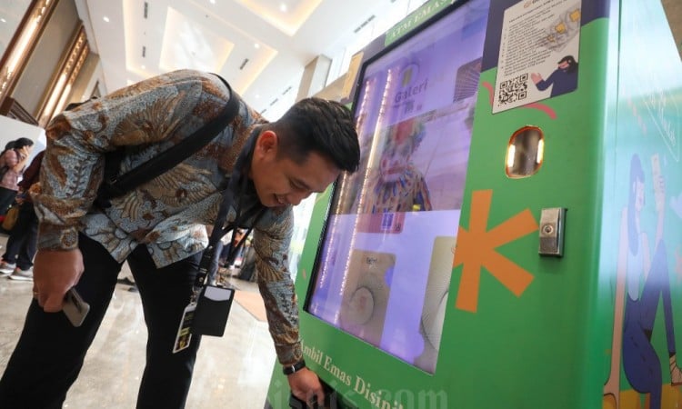 Peluncuran ATM Emas Pertama di Indonesia