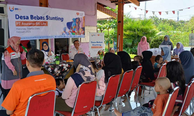 PT Asuransi BRI Life  (BRI Life) bersinergi dengan Rumah Zakat meluncurkan program Desa Bebas Stunting di Desa Berdaya Marunda.